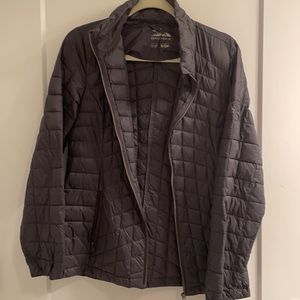Active Quilted Jacket in Grey